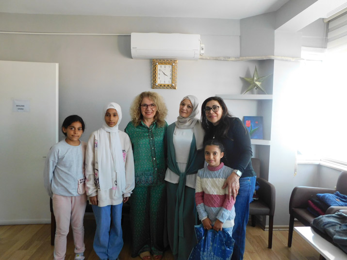 Hanan Team and Volunteers Provides Winter Clothes for Kids